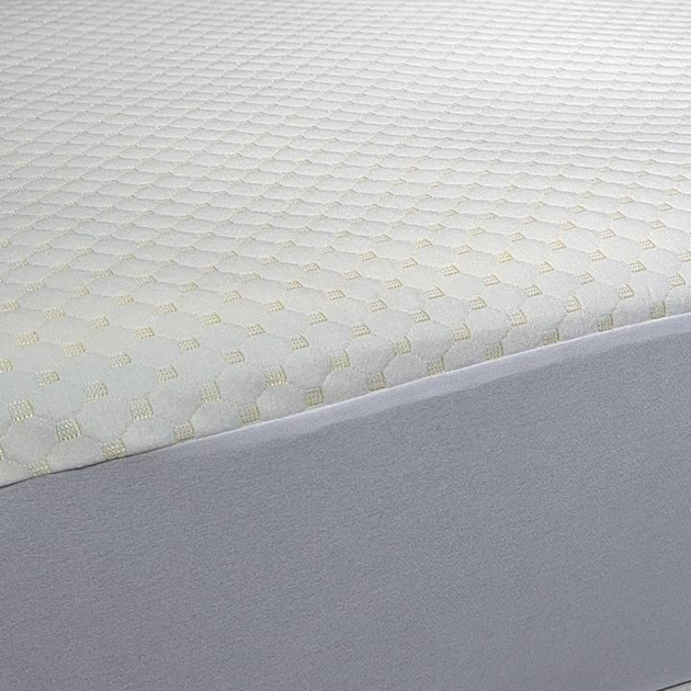 Трикотажный водонепроницаемый наматрасник Delight Aqua Stop Premium Gold с бортом 90х190 - изображение 3