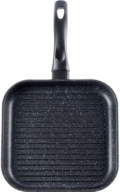 Сковорода гриль Orion Grande гранітна квадратна 26 x 26 см (8592381146245) - зображення 3