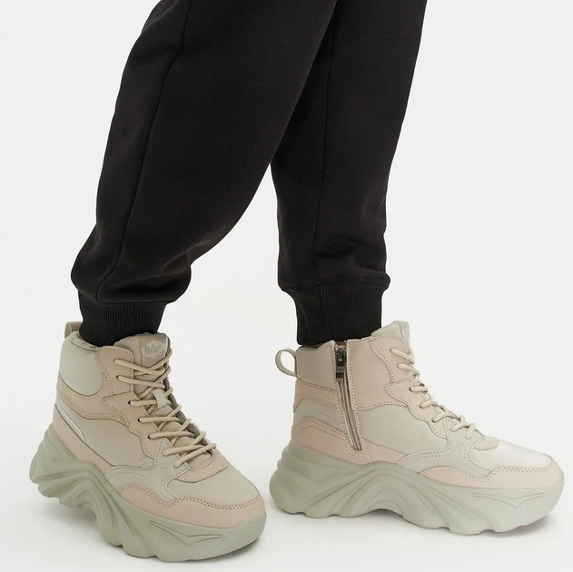 Жіночі дутики Lee Cooper LCJ-24-47-3155L 38 (5UK) 24.5 см Бежеві (5904292174577) - зображення 2