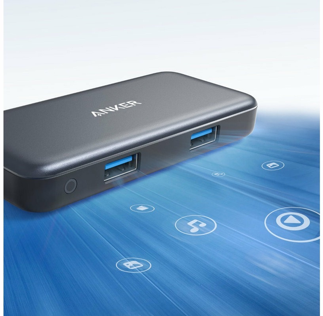 Hub Anker PowerExpand 5-in-1 USB-C Media Hub A8334HA1 (0194644021085) - obraz 6