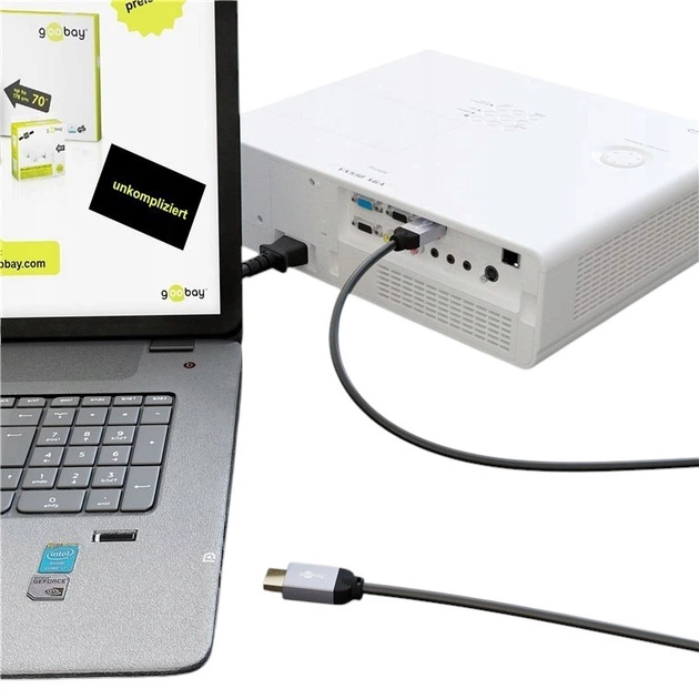 Кабель Goobay Plus DisplayPort - DisplayPort 1.2 2 м (4040849720727) - зображення 3