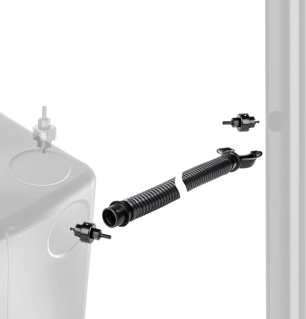 Zbiornik na deszczówkę Kadax Onigo 265L Brązowy - obraz 10