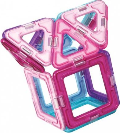 Magnetyczny zestaw konstrukcyjny Magformers Zestaw Inspiracja 14 elementów (704001) (8809134367421) - obraz 4