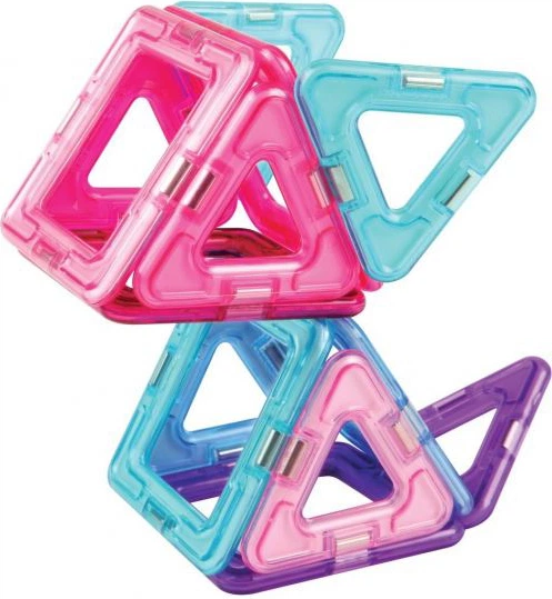 Magnetyczny zestaw konstrukcyjny Magformers Zestaw Inspiracja 14 elementów (704001) (8809134367421) - obraz 9