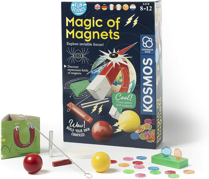 Набір для дослідження Kosmos Magic of Magnets Магія магнітів (617233) (4002051617233) - зображення 2