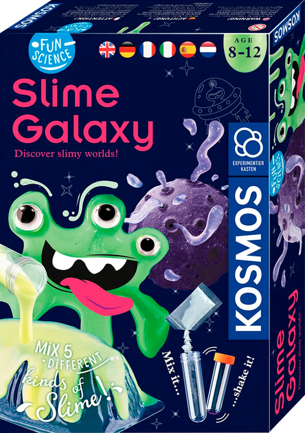 Набір для дослідження Kosmos Slime Galaxy Галактика слаймів (617196) (4002051617196) - зображення 1