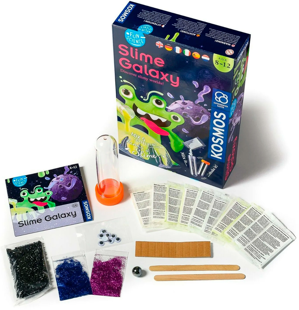 Набір для дослідження Kosmos Slime Galaxy Галактика слаймів (617196) (4002051617196) - зображення 2