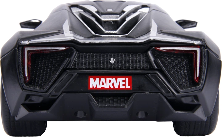 Metalowy model Jada Marvel. Avengers Hypersport z figurką Czarnej Pantery 1:24 (253225004) (4006333065170) - obraz 2