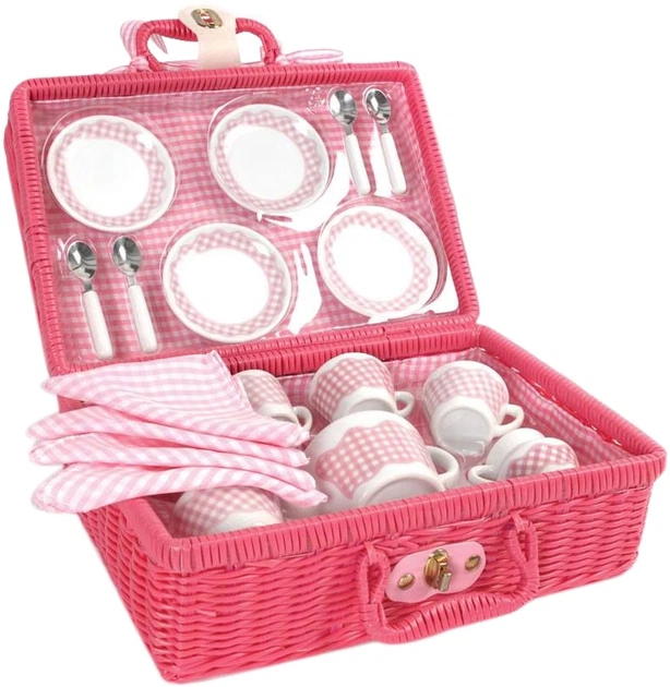 Zestaw do zabawy Bigjigs Toys Serwis do herbaty (5012824001519) - obraz 1