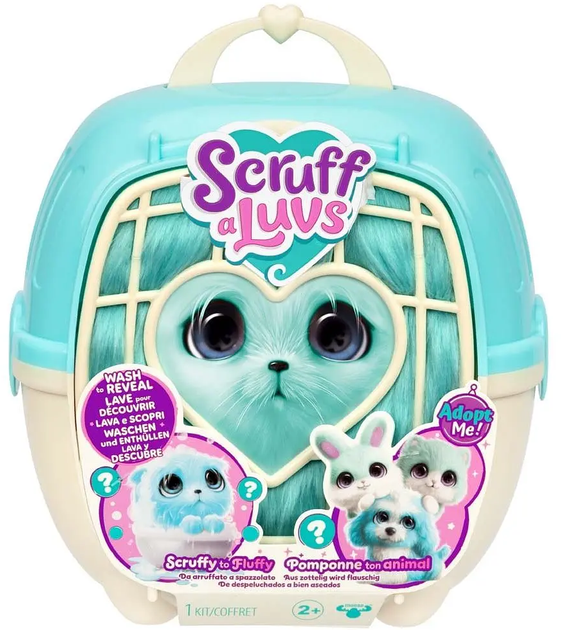 Zabawka‑niespodzianka Moose Scruff A Luvs Kudłata przemiana Miętowy (630996303276) - obraz 1