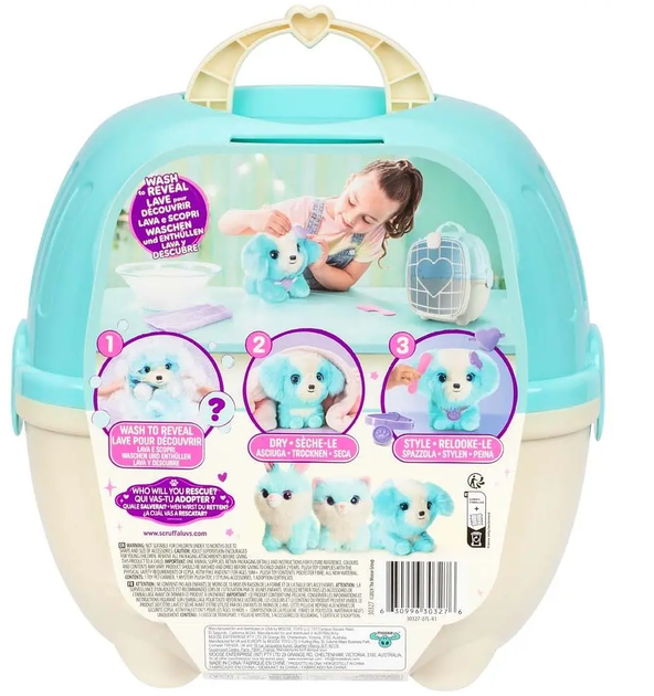 Zabawka‑niespodzianka Moose Scruff A Luvs Kudłata przemiana Miętowy (630996303276) - obraz 2