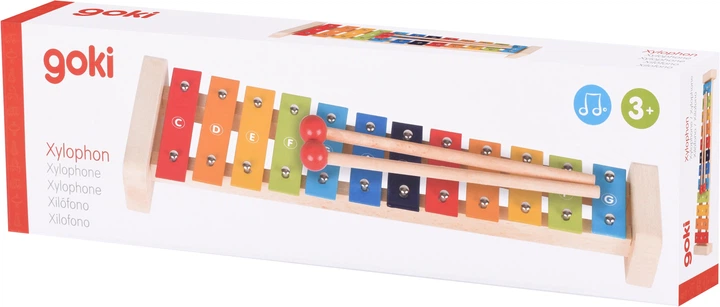 Ksylofon Goki Tęcza (61907G) (4013594619073) - obraz 1