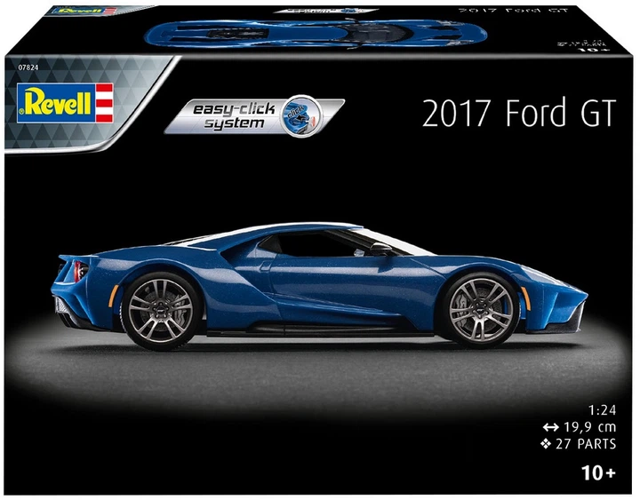 Збірна модель-копія Revell Автомобіль Ford GT 2017 Рівень 2 Масштаб 1:24 (RVL-07824) (4009803078243) - зображення 1