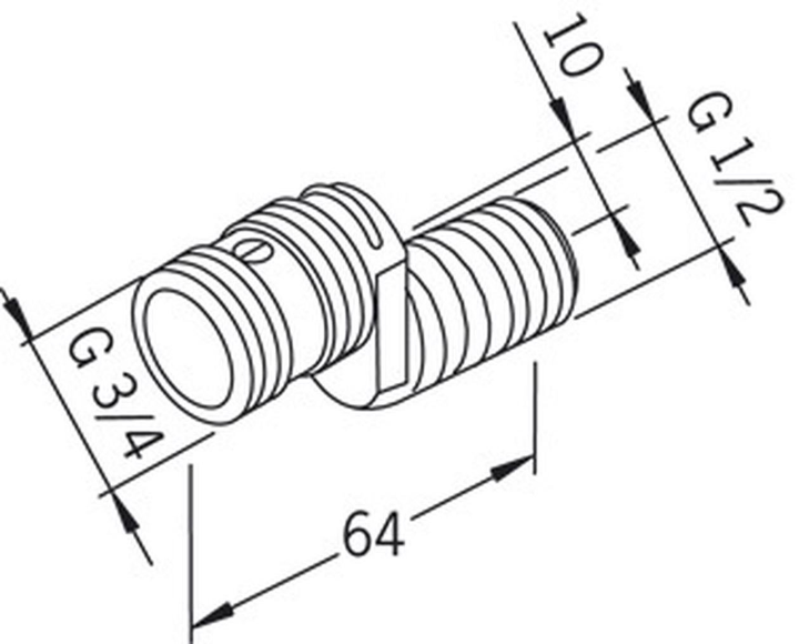 Krzywka do baterii Oras 281105/2 - obraz 3