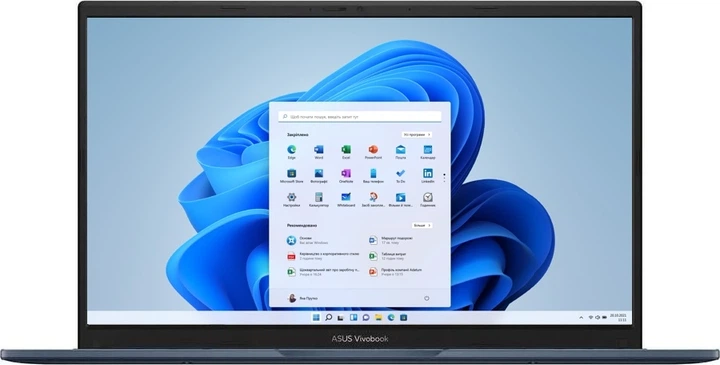 Laptop ASUS Vivobook 15 X1504VA-BQ2932W (90NB13Y1-M00WD0) Quiet Blue - obraz 2