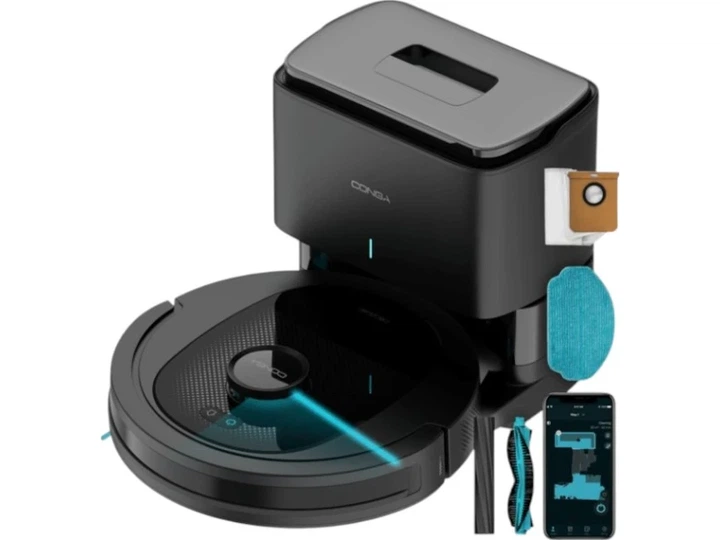 Робот-пилосос з вологим прибиранням Cecotec Conga 8490 Ultimate Ultra Power Home - изображение 3