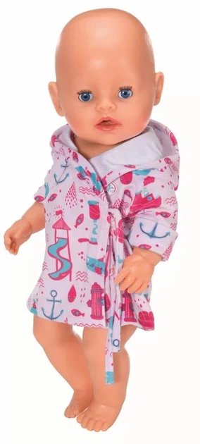 Халат для купання Baby Born Zapf Creation 43 см (4001167830642) - зображення 2