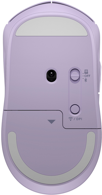 Mysz HP 400 Quiet Wireless/Bluetooth Purple (AZ7B7AA) - obraz 5