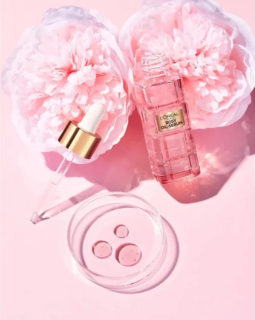 Serum do twarzy L'Oreal Paris Rosy olejkowe 30 ml (3600524055080) - obraz 3