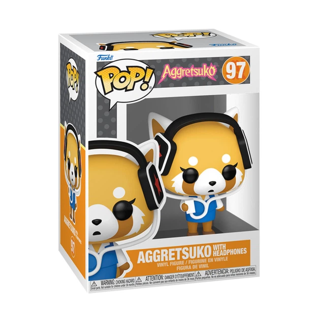 Ігрова фігурка Funko POP! серії Sanrio - Агресивна Рецуко в навушниках - Фото 1 Ігрова фігурка Funko POP! серії Sanrio - Агресивна Рецуко в навушниках - изображение 1