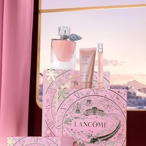 Zestaw damski Lancome La Vie Est Belle Woda perfumowana 50 ml + Miniaturka Woda perfumowana 10 ml + Balsam do ciała 50 ml (3614274654134) - obraz 2