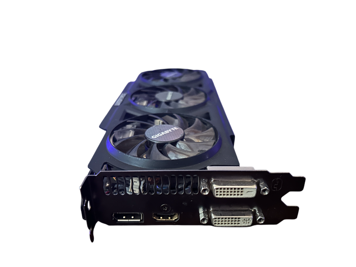 Видеокарта R9 270X 2GB Gigabyte (GV-R927XOC-2GD) Б/У - изображение 4