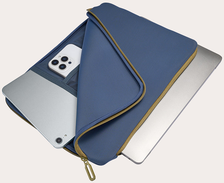 Чехол для ноутбука Tucano Doppio 14" Blue (BFDOP1314-B) - изображение 6