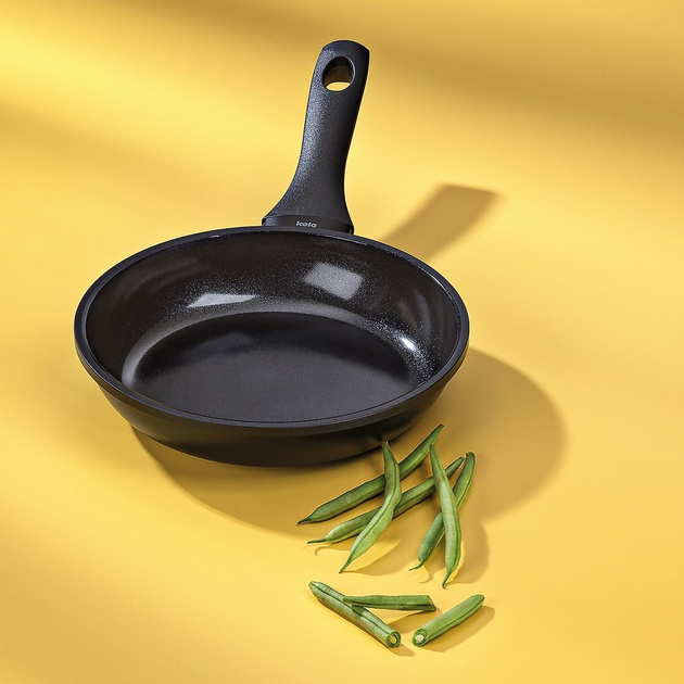 Patelnia Kela Atura ceramiczna 20 cm Czarna (4025457151637) - obraz 4