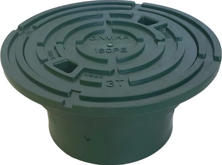 Właz kanalizacyjny Ginmika 160PE-G Zielony - obraz 2