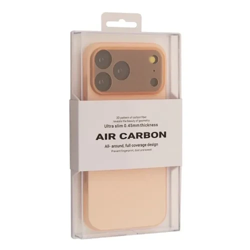 Чохол KZDOO Air Carbon for iPhone 17 Pro Orange - Фото 1 Чохол KZDOO Air Carbon for iPhone 17 Pro Orange - зображення 1