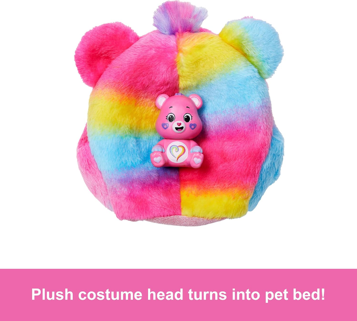 Кукла Барби в костюме Мишка Единство Нова Волна Barbie Cutie Reveal Care Bears JFV60 - Фото 5 Кукла Барби в костюме Мишка Единство Нова Волна Barbie Cutie Reveal Care Bears JFV60 - изображение 5