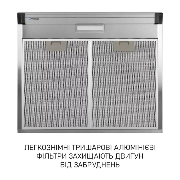 Вытяжка плоская Minola HPL 633 I - изображение 7