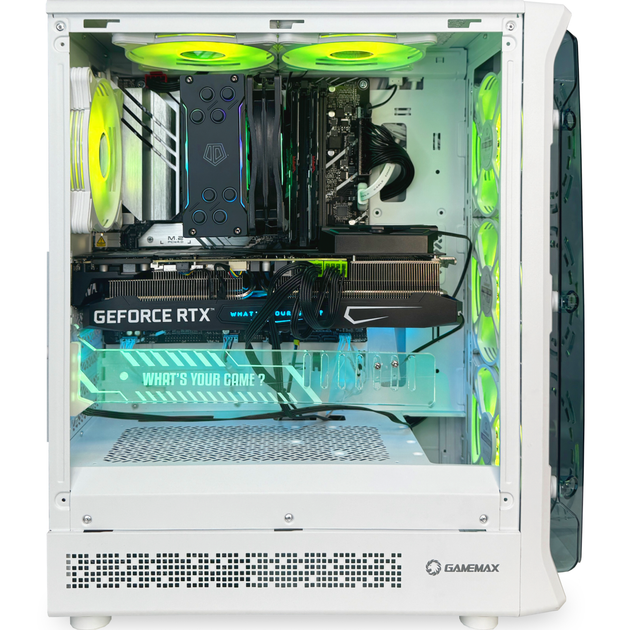 ПК AMD Ryzen 7 5700X (3.4 - 4.6 ГГц) AMD Radeon RX 5600 XT 6GB GDDR6 DDR4 3200 16GB SSD m2 500GB 600 Вт - зображення 2