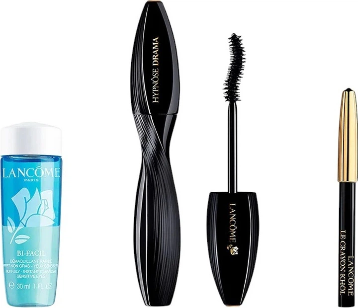 Zestaw Lancome Hypnose Dramat Tusz do rzęs 6.5 ml + Kredka do oczu 0.8 g + Płyn do demakijażu 30 ml (3614274653540) - obraz 2