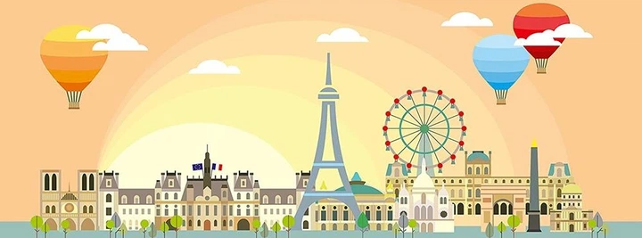 Пазл Ravensburger Panorama Париж 1000 елементів 12000448 (4005555004486) - зображення 2