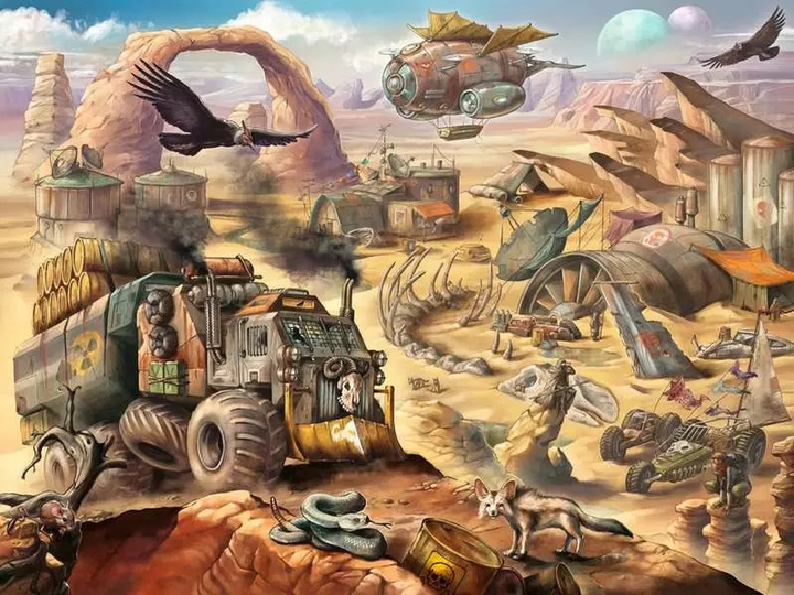 Пазл Ravensburger Mad Max 1500 елементів 12001395 (4005555013952) - зображення 2