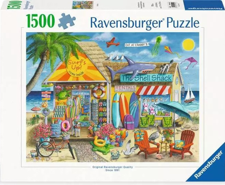 Пазл Ravensburger Surf’s Up! 1500 елементів 12001449 (4005555014492) - зображення 1