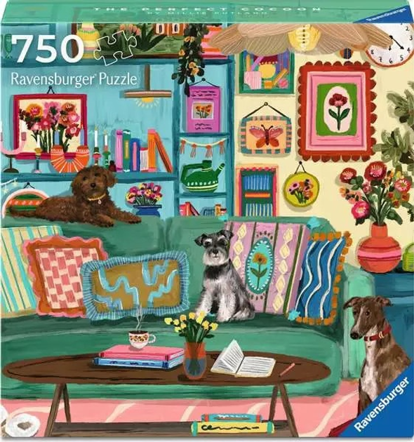 Пазл Ravensburger Art and Soul Щасливі місця 750 елементів 12001543 (4005555015437) - зображення 1