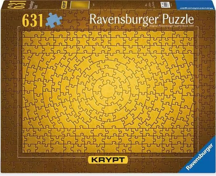 Пазл Ravensburger Krypt Золотий 631 елемент 12000047 (4005555000471) - зображення 1