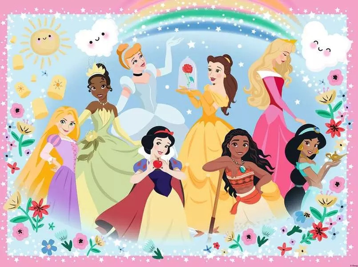 Пазл Ravensburger Принцеси Діснея 100 елементів 13326 (4005556133260) Ravensburger - зображення 2