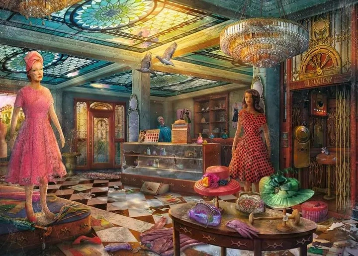 Пазл Ravensburger Покинутий магазин 1000 елементів 12000418 (4005555004189) - зображення 2