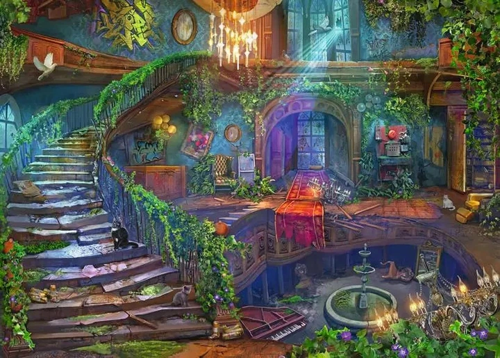 Пазл Ravensburger Готель 1000 елементів 12000486 (4005555004868) - зображення 2