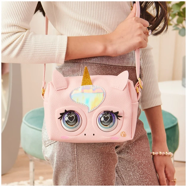 Интерактивная сумочка Пурсе Петс Зебра Purse Pets Glamicorn Unicorn Spin Master - Фото 7 Интерактивная сумочка Пурсе Петс Зебра Purse Pets Glamicorn Unicorn Spin Master - изображение 7