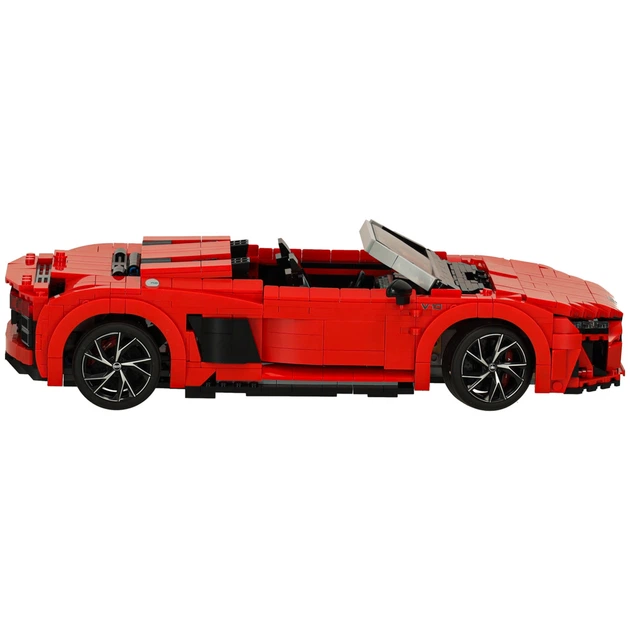 Klocki konstrukcyjne KIK Samochód Rastar 93800 AUDI R8 Spyder 1:14, 1440 el. (5903039753532) - obraz 3