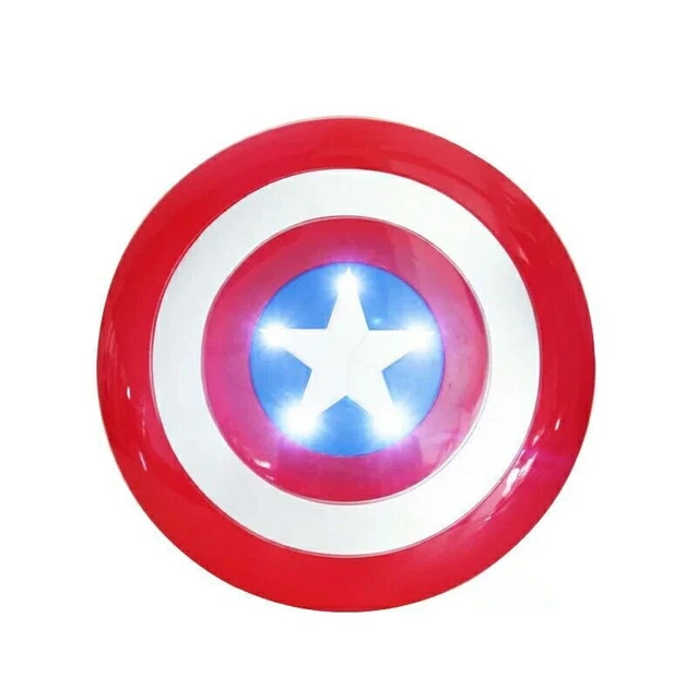 Детский игрушечный щит капитана Америки Captain America Стива Роджерса 32 см (299343) - изображение 2