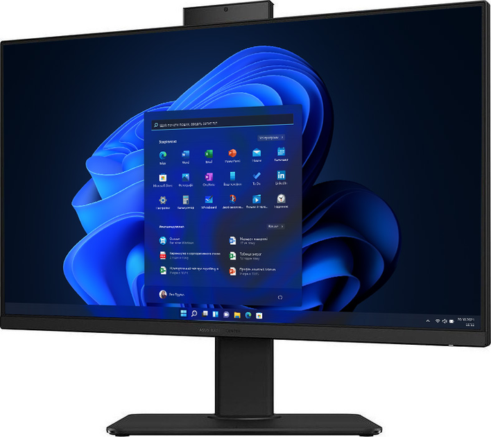 Monoblok ASUS ExpertCenter P400 AiO (P470VAK-BPE151X) Black - obraz 3