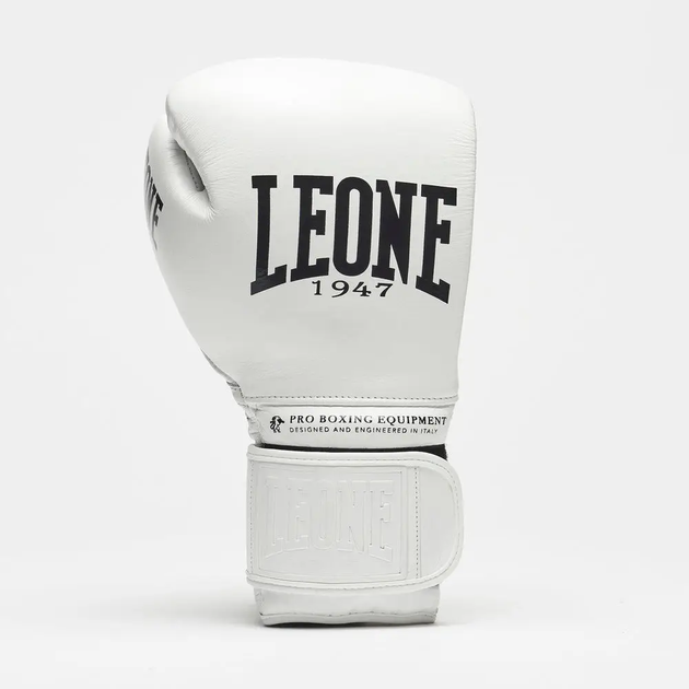 Рукавички боксерські з бинтами Leone GN111 THE GREATEST розмір 12 унцій, білі - изображение 4