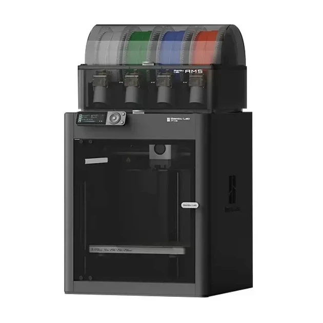 3D-принтер Bambu Lab P1S Combo с AMS скоростная многоцветная FDM-печать Черный - изображение 2