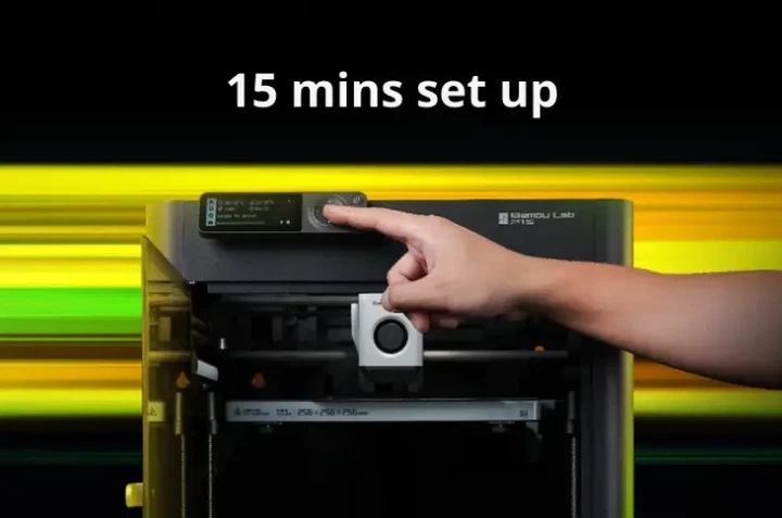 3D-принтер Bambu Lab P1S Combo с AMS скоростная многоцветная FDM-печать Черный - изображение 10