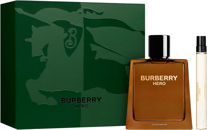 Zestaw prezentowy męski Burberry Hero Woda perfumowana 100 ml + Woda perfumowana 10 ml (3616305277046) - obraz 1